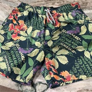 MEN’S SWIM TRUNKS FLORAL